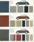 Preview: VW Käfer Cabriolet Farben 1950er Jahre