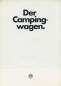 Preview: VW T 3 Campingwagen Prospekt 8.1979