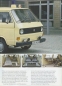 Preview: VW T 3 Krankentranswagen Prospekt 8.1979