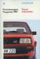 Preview: VW Pressemappe 2.1987