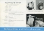 Preview: Vespa 150 ccm Roller Prospekt ca. 1957