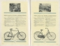 Preview: Victoria Fahrrad Programm ca. 1927