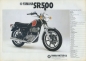 Preview: Yamaha XS 400 + SR 500 Prospekt 1981