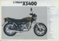 Preview: Yamaha XS 400 + SR 500 Prospekt 1981