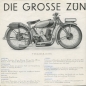 Preview: Zündapp Z 300 Luxus Prospekt ca. 1930
