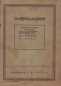 Preview: Zündapp Derby L 200 Original Fahrzeugbrief 1934