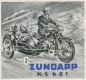 Preview: Zündapp KS 601 Prospekt ca. 1950