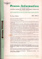 Preview: Zündapp Bella 200 Presse Information 7.1954