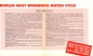 Preview: Ariel Square Four 1000 ccm Modell 4 G Prospekt 1930er Jahre