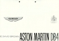 Preview: Aston Martin DB 4 Prospekt 1962