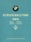 Preview: BMW 2600 2600L 3200L 3200S Bedienungsanleitung 1962