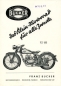 Preview: Bücker TZ 125 brochure ca. 1949