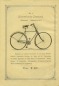 Preview: Claes & Flentje Fahrrad Programm 1890