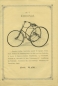 Preview: Claes & Flentje bicycle program 1890