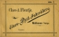 Preview: Claes & Flentje Pfeil bicycle program 1895