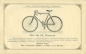 Preview: Claes & Flentje Pfeil bicycle program 1895