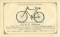 Preview: Claes & Flentje Pfeil bicycle program 1895