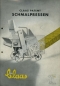 Preview: 3 Claas Erntegeräte Prospekte ca. 1950