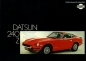 Preview: Datsun 240 Z Prospekt 12.1972