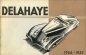 Preview: Delahaye Programm 1936/1937 f