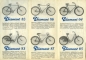 Preview: Diamant Fahrrad Programm ca. 1933