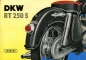 Preview: DKW RT 250 S Prospekt ca. 1956