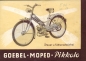 Preview: Goebel Moped Pikkolo Prospekt 1950er Jahre