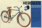 Preview: Hercules Fahrrad Programm 1930er Jahre