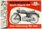 Preview: Hercules Moped 218 Prospekt ca. 1960