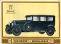 Preview: Horch 8 Prospekt 1927