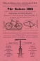 Mobile Preview: Kayser Fahrrad Prospekt 1895