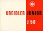 Mobile Preview: Kreidler Junior J 50 Prospekt 12.1953