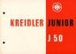 Preview: Kreidler Junior J 50 Prospekt 12.1953