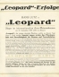 Preview: Leopard Erfolge 21.9.1924