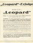 Preview: Leopard Victories 21.9.1924