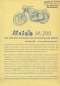 Preview: Maico M 200 Prospekt ca. 1956