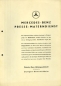 Preview: Mercedes-Benz Presse Materndienst ca. 1938