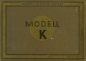 Preview: Mercedes-Benz Modell K Prospekt ca. 1926