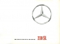 Preview: Mercedes-Benz 230 SL Prospekt 1.1965