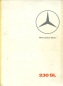 Preview: Mercedes-Benz 230 SL Prospekt 12.1965