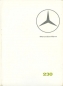 Preview: Mercedes-Benz 230 Prospekt 8.1966 it