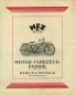 Preview: MFZ 349 ccm OHV 3,5 PS Prospekt ca. 1925