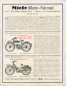 Preview: Miele motorcycle brochure 1934