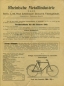 Preview: Rheinische Metallindustrie / Berlin Fahrrad Prospekt 1912