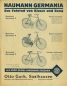 Preview: Naumann Germania bicycle brochure 1925