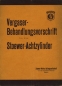 Preview: Stoewer Achtzylinder Vergaser Bedienungsanleitung 1928