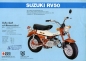 Preview: Suzuki RV 50 90 L Prospekt 1974