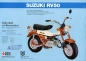 Preview: Suzuki RV 50 90 L Prospekt 1974