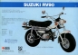 Preview: Suzuki RV 50 90 L Prospekt 1974