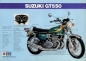 Preview: Suzuki T 500 GT 550 L Prospekt 1974